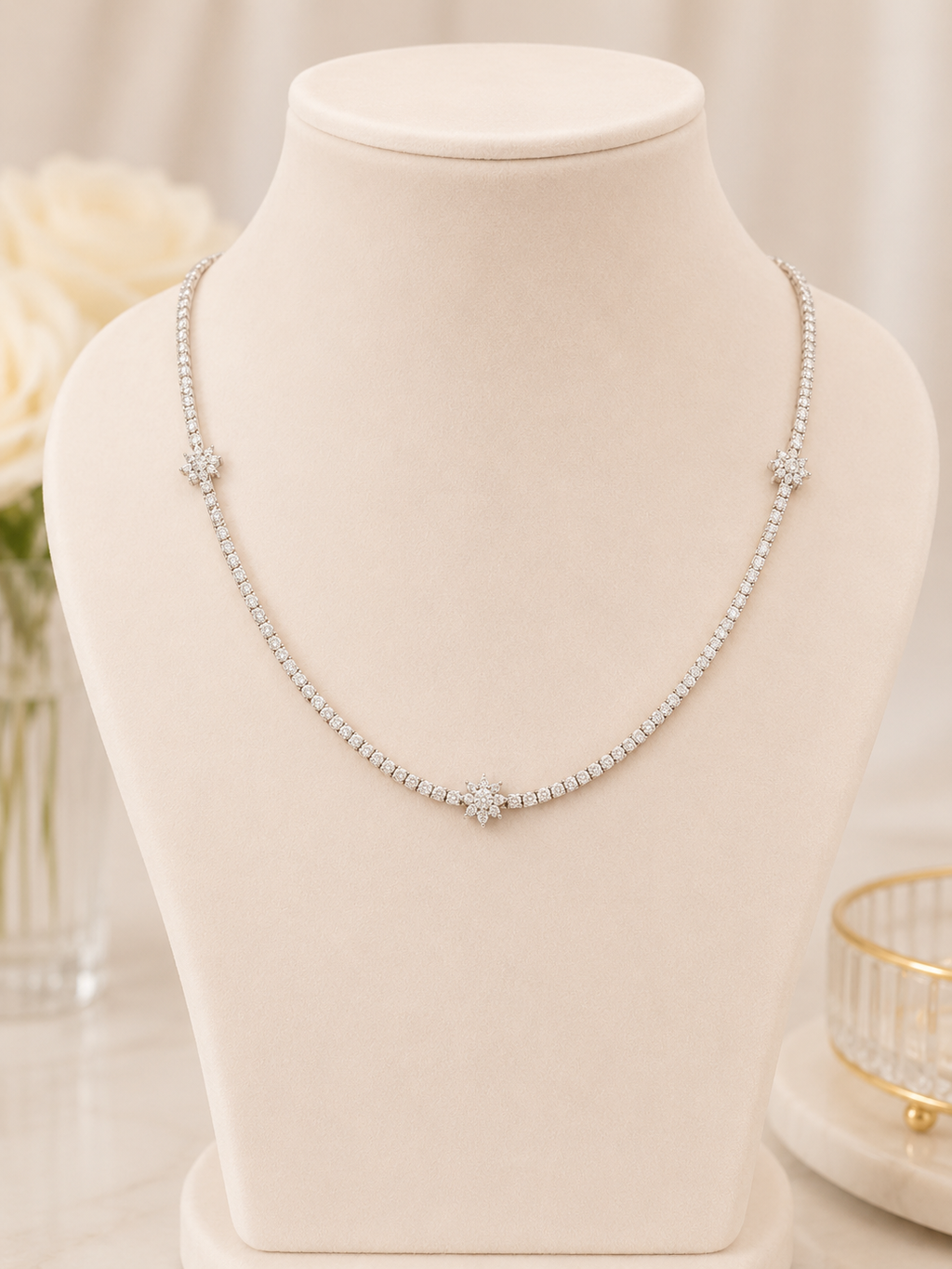 Celestial Frost Necklace
