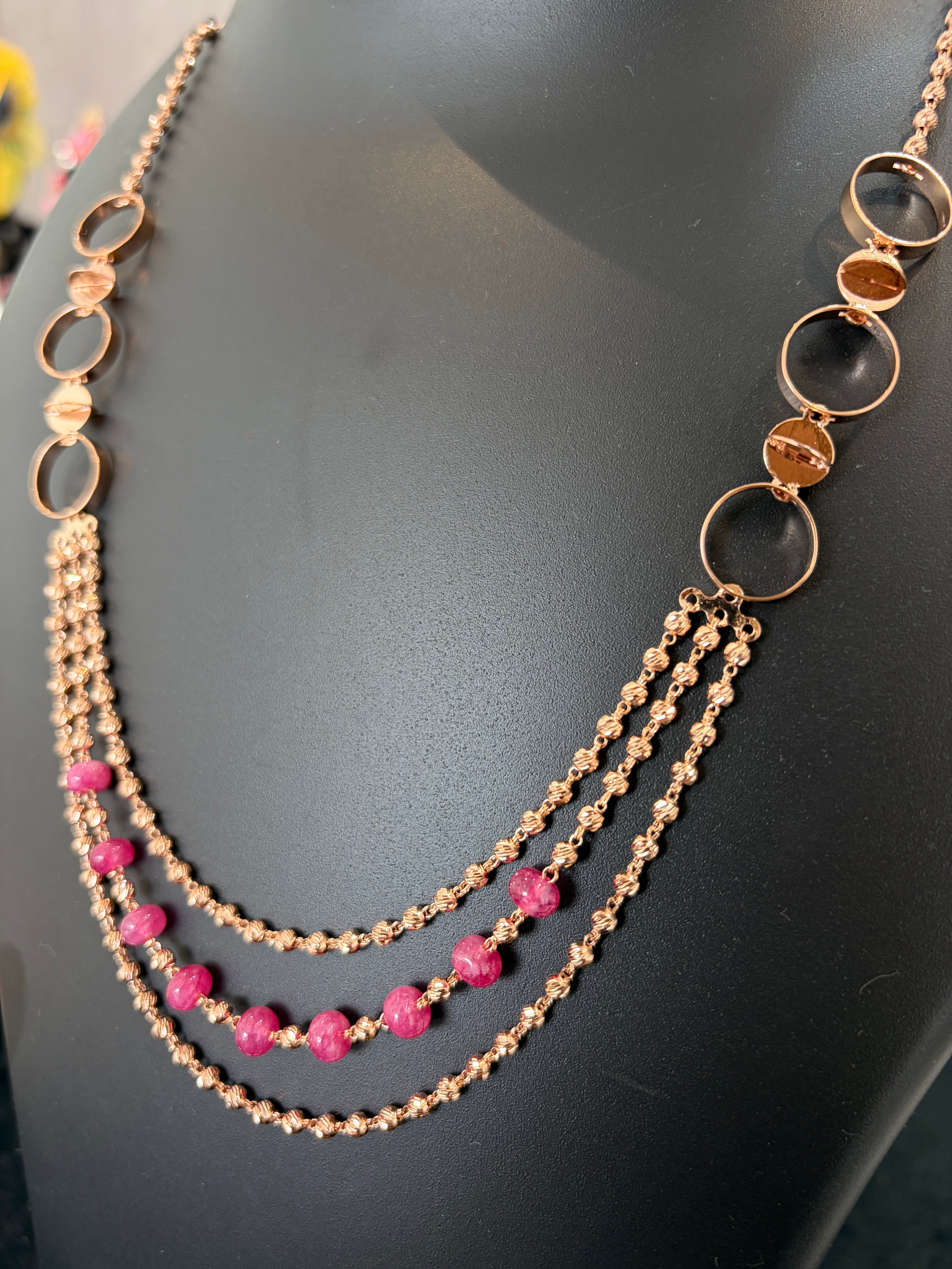 Ruby Grace Multi-Layer Necklace