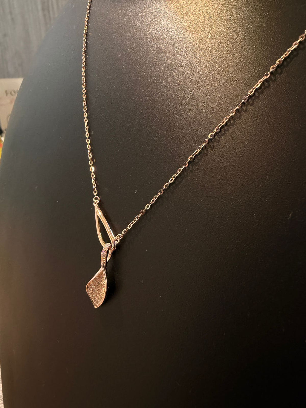 Blush Petal Pendant