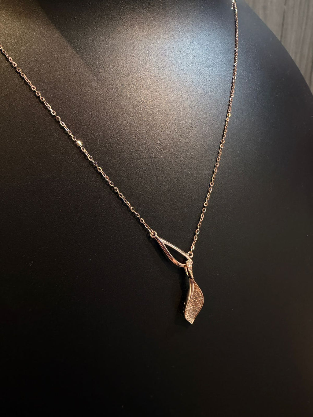 Blush Petal Pendant